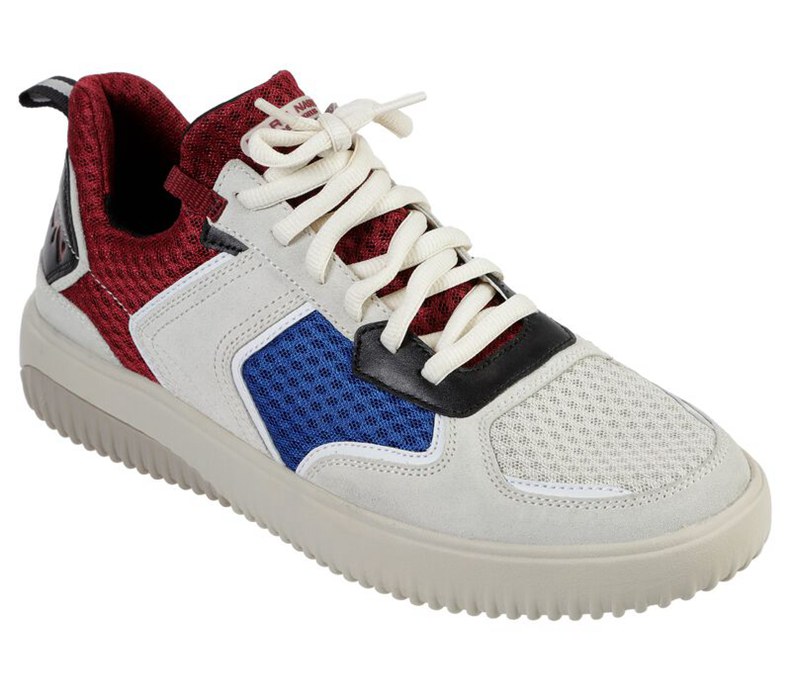 Skechers Ridge - Rollie - Mens Sneakers White/Multicolor [AU-LK1091]